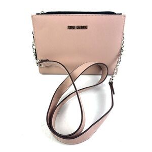Steve Madden Heavenly Crossbody Bag Blush‎ Pink Handbag Purse Brand NEW